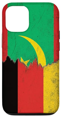 Hülle für iPhone 15 Pro Deutschland Mauretanien Flaggen - Deutsch Mauretanisch von Irreverent Tees