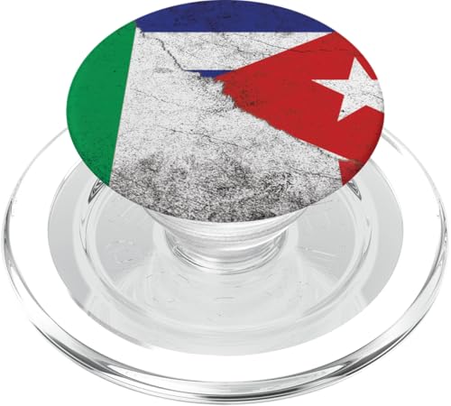 Italien & Kuba Flaggen - Italienisch Kubanisch PopSockets PopGrip für MagSafe von Irreverent Tees