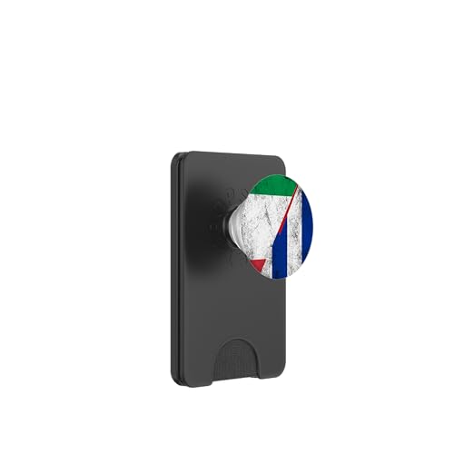 Italien & Kuba Flaggen - Italienisch Kubanisch PopSockets PopWallet für MagSafe von Irreverent Tees