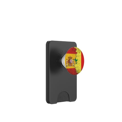 Spanien & Senegal Flaggen - Spanisch Senegalesisch PopSockets PopWallet für MagSafe von Irreverent Tees