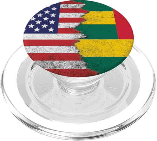 USA & Togo Flaggen - Vereinigte Staaten von Amerika, Togolesisch PopSockets PopGrip für MagSafe von Irreverent Tees