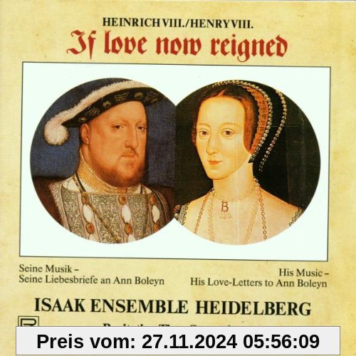 If Love Now Reigned von Isaak Ensemble Heidelberg