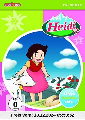 Heidi (Klassik) - TV-Serien Komplettbox [8 DVDs] von Isao Takahata