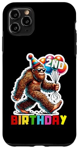 Hülle für iPhone 11 Pro Max Es ist mein 2. Geburtstag, Bigfoot Sasquatch Party, Feier von It's My Birthday Bigfoot Lover Sasquatch Fan Wear