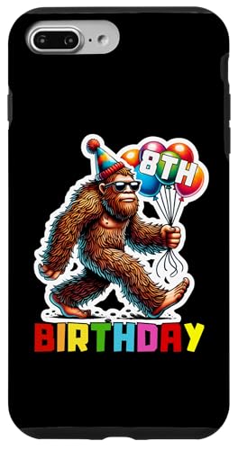 Hülle für iPhone 7 Plus/8 Plus Es ist mein 8. Geburtstag, Bigfoot Sasquatch Party, Feier von It's My Birthday Bigfoot Lover Sasquatch Fan Wear