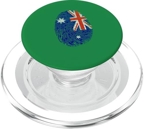 Australien It's in my DNA Australia fingerprint PopSockets PopGrip für MagSafe von It's in my DNA Tees