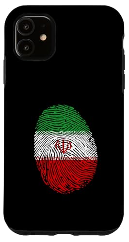 Hülle für iPhone 11 Iran Es ist in meiner DNA Iran-Fingerabdruck von It's in my DNA Tees