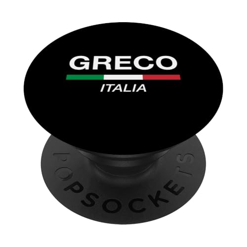 Griechischer italienischer Familienname, Italien-Flagge PopSockets Klebender PopGrip von Italia Family Names