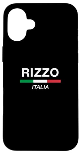 Hülle für iPhone 16 Plus Rizzo Italienischer Familienname Italien-Flagge von Italia Family Names