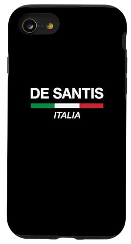 Hülle für iPhone SE (2020) / 7 / 8 DeSantis Italienischer Familienname Italien-Flagge von Italia Family Names