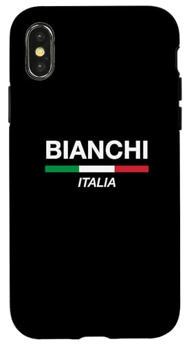 Hülle für iPhone X/XS Bianchi Italienische Familienname, Italien-Flagge von Italia Family Names