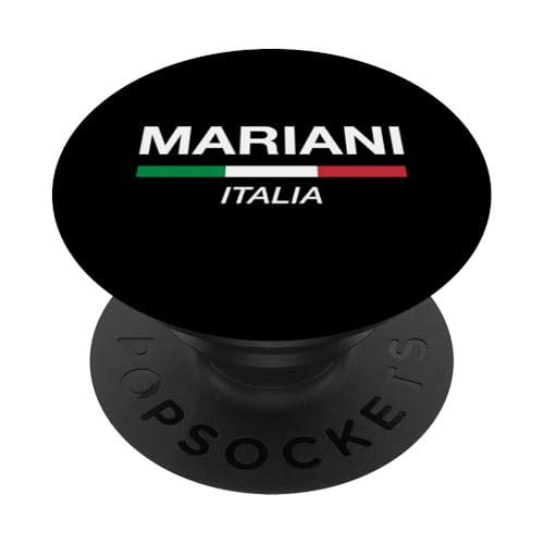 Mariani Italienischer Familienname Italien-Flagge PopSockets Klebender PopGrip von Italia Family Names