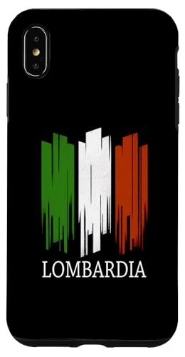 Hülle für iPhone XS Max Lombardia Italien | Lombardia Italien | Italienische Flagge von Italia Souvenir Designs