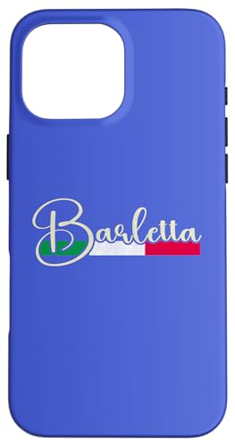 Hülle für iPhone 16 Pro Max Barletta Italia – Barletta Italien Script von Italian Classic Designs