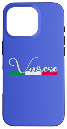 Hülle für iPhone 16 Pro Varese Italia - Varese Italien Script von Italian Classic Designs