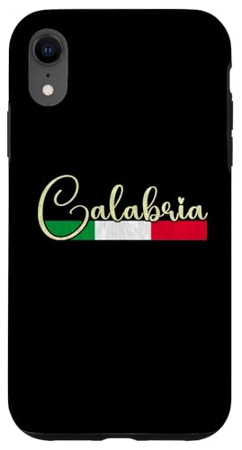 Hülle für iPhone XR Kalabrien Italien - Kalabrien Italien Drehbuch von Italian Classic Designs