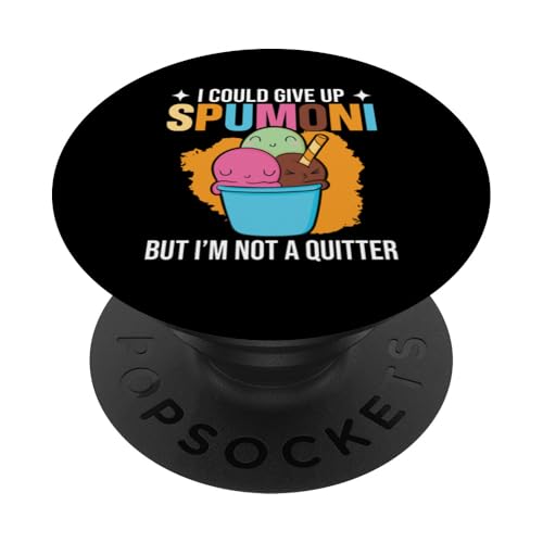 Nationaler Spumoni-Tag Schokoladeneis Frische Spumoni PopSockets mit austauschbarem PopGrip von Italian Ice Cream Lover Spumoni Clothing