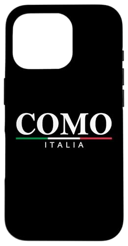 Hülle für iPhone 16 Pro Como Italien Souvenir Italia Como Italienische Flagge Pride von Italy Como Souvenir Gifts