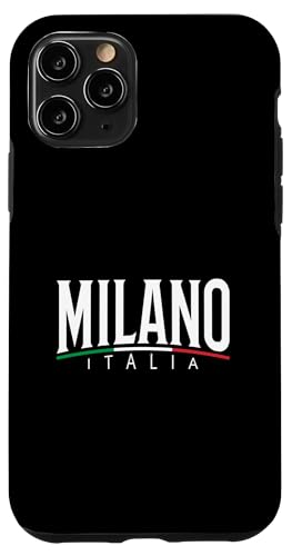 Hülle für iPhone 11 Pro Milan Italien Souvenir Italien Milano Urlaub Italienische Flagge von Italy Milan Souvenir Gifts