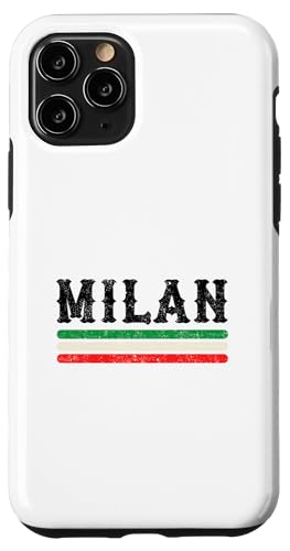 Hülle für iPhone 11 Pro Milan Italien Souvenir Italien Milano Urlaub Italienische Flagge von Italy Milan Souvenir Gifts