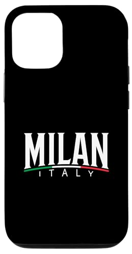 Hülle für iPhone 12/12 Pro Milan Italien Souvenir Italien Milano Urlaub Italienische Flagge von Italy Milan Souvenir Gifts