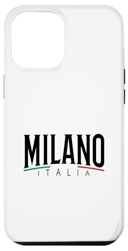 Hülle für iPhone 12 Pro Max Milan Italien Souvenir Italien Milano Urlaub Italienische Flagge von Italy Milan Souvenir Gifts