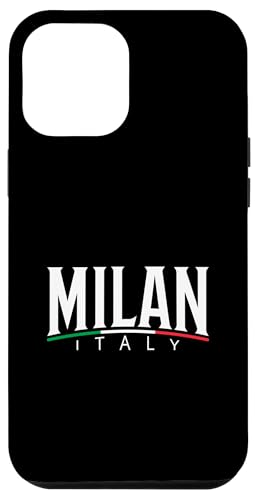 Hülle für iPhone 12 Pro Max Milan Italien Souvenir Italien Milano Urlaub Italienische Flagge von Italy Milan Souvenir Gifts