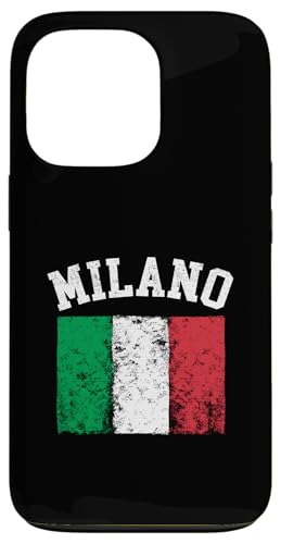 Hülle für iPhone 13 Pro Milan Italien Souvenir Italien Milano Urlaub Italienische Flagge von Italy Milan Souvenir Gifts