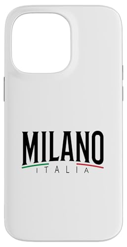 Hülle für iPhone 14 Pro Max Milan Italien Souvenir Italien Milano Urlaub Italienische Flagge von Italy Milan Souvenir Gifts