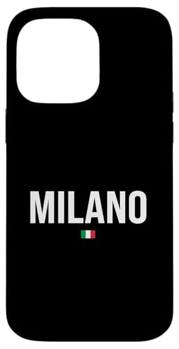 Hülle für iPhone 14 Pro Max Milan Italien Souvenir Italien Milano Urlaub Italienische Flagge von Italy Milan Souvenir Gifts