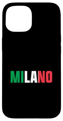 Hülle für iPhone 15 Milan Italien Souvenir Italien Milano Urlaub Italienische Flagge von Italy Milan Souvenir Gifts