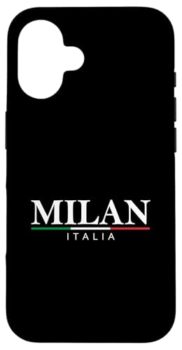 Hülle für iPhone 16 Milan Italien Souvenir Italien Milano Urlaub Italienische Flagge von Italy Milan Souvenir Gifts