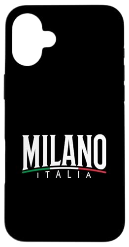 Hülle für iPhone 16 Plus Milan Italien Souvenir Italien Milano Urlaub Italienische Flagge von Italy Milan Souvenir Gifts