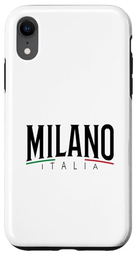 Hülle für iPhone XR Milan Italien Souvenir Italien Milano Urlaub Italienische Flagge von Italy Milan Souvenir Gifts