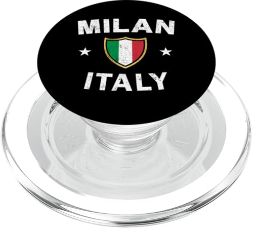 Milan Italien Souvenir Italien Milano Urlaub Italienische Flagge PopSockets PopGrip für MagSafe von Italy Milan Souvenir Gifts