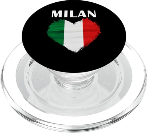 Milan Italien Souvenir Italien Milano Urlaub Italienische Flagge PopSockets PopGrip für MagSafe von Italy Milan Souvenir Gifts