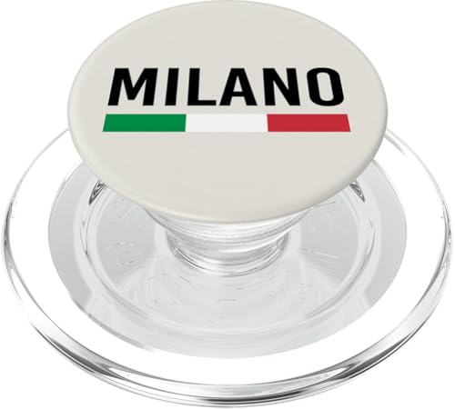 Milan Italien Souvenir Italien Milano Urlaub Italienische Flagge PopSockets PopGrip für MagSafe von Italy Milan Souvenir Gifts