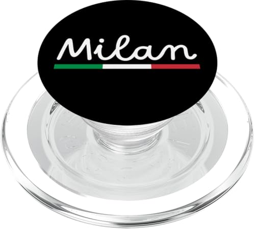 Milan Italien Souvenir Italien Milano Urlaub Italienische Flagge PopSockets PopGrip für MagSafe von Italy Milan Souvenir Gifts