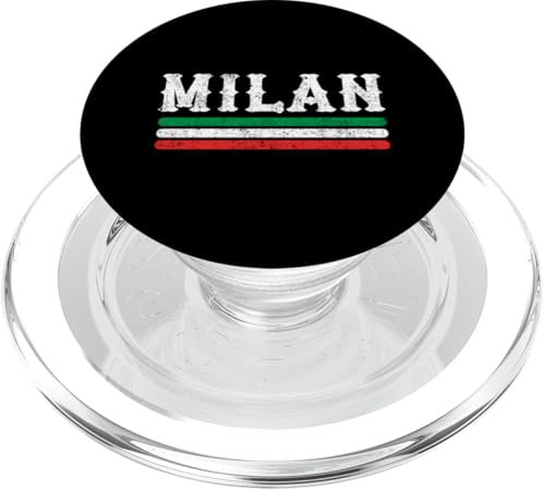 Milan Italien Souvenir Italien Milano Urlaub Italienische Flagge PopSockets PopGrip für MagSafe von Italy Milan Souvenir Gifts