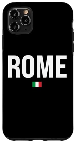 Hülle für iPhone 11 Pro Max Rom Italien Souvenir Italien Italien Roma Urlaub Italienische Flagge von Italy Rome Souvenir Gifts