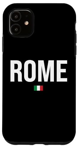 Hülle für iPhone 11 Rom Italien Souvenir Italien Italien Roma Urlaub Italienische Flagge von Italy Rome Souvenir Gifts