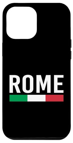 Hülle für iPhone 12 Pro Max Rom Italien Souvenir Italien Italien Roma Urlaub Italienische Flagge von Italy Rome Souvenir Gifts