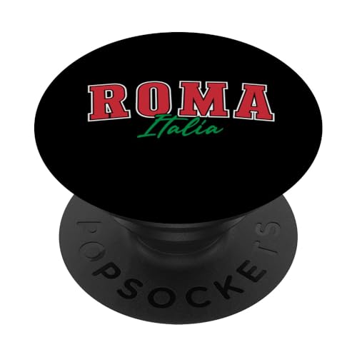 Rom Italien Souvenir Italien Italien Roma Urlaub Italienische Flagge PopSockets Klebender PopGrip von Italy Rome Souvenir Gifts