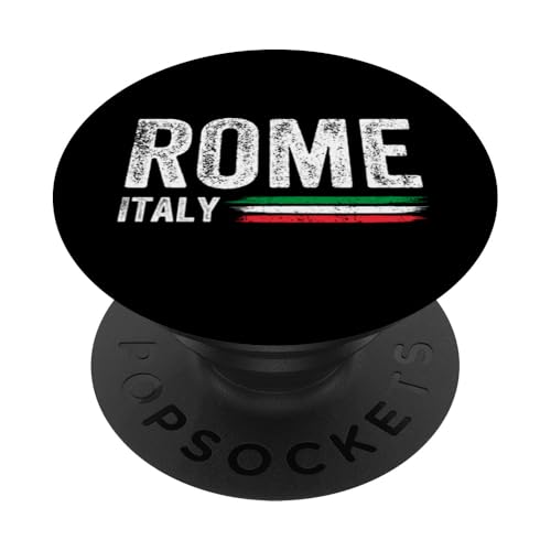 Rom Italien Souvenir Italien Italien Roma Urlaub Italienische Flagge PopSockets Klebender PopGrip von Italy Rome Souvenir Gifts