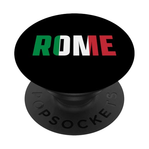 Rom Italien Souvenir Italien Italien Roma Urlaub Italienische Flagge PopSockets Klebender PopGrip von Italy Rome Souvenir Gifts