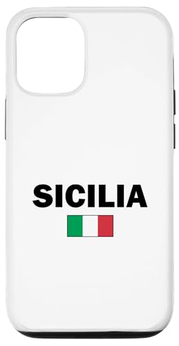 Hülle für iPhone 12/12 Pro Sizilien Italien Souvenir Italia Sicilia Urlaub Italienische Flagge von Italy Sicily Souvenir Gifts