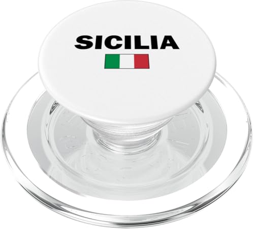 Sizilien Italien Souvenir Italia Sicilia Urlaub Italienische Flagge PopSockets PopGrip für MagSafe von Italy Sicily Souvenir Gifts