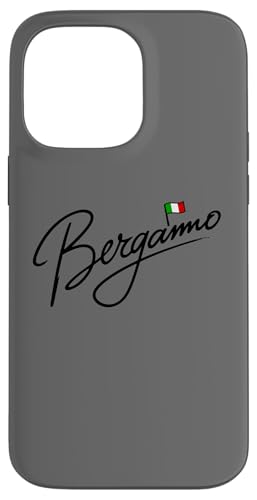 Hülle für iPhone 14 Pro Max Bergamo Italien-Flagge Touristenreise Minimalistisch von Italy4Ever