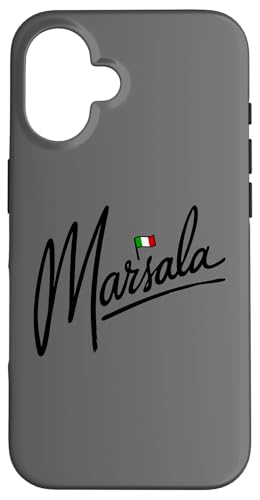 Hülle für iPhone 16 Marsala Italien Flagge Tourist Reise Minimalistisch von Italy4Ever