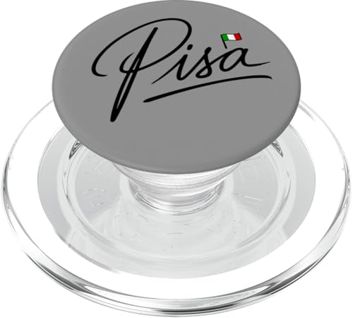 Pisa Italien Flagge Tourist Reise Minimalistisch PopSockets PopGrip für MagSafe von Italy4Ever